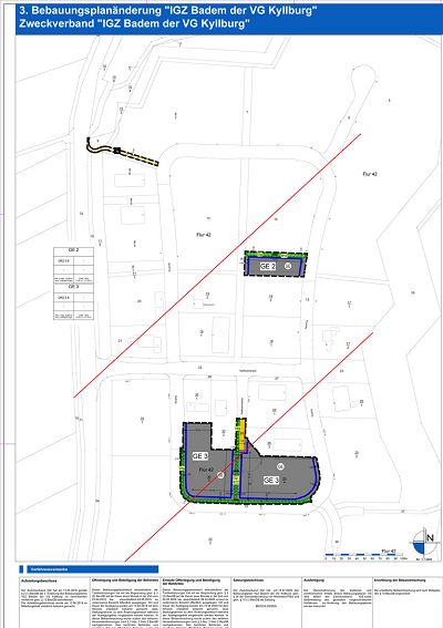 Bebauungsplan IGZ Badem - 3. Änderung